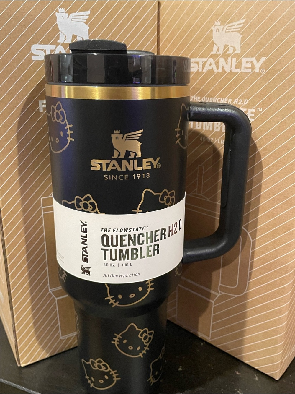 Stanley Hello Kitty Quencher H2.0 Tumbler Customized Engraved